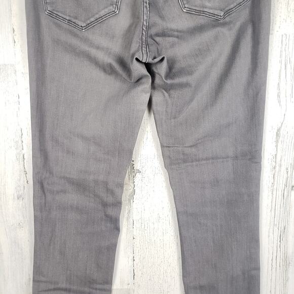 J. Crew Faded Grey Wash Denim Toothpick Skinny Jeans Women's Size 28 - Picture 10 of 11